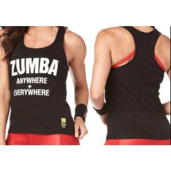 Zumba Large Anywhere + Everywhere Women’s‎ Tank Top - Picture 1 of 6